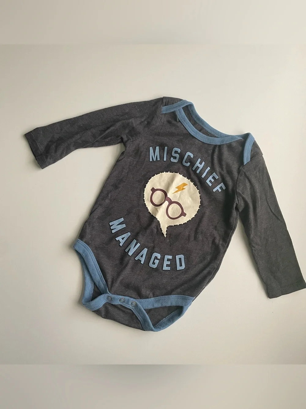 3-pc Harry Potter Set ‘Mischief Managed’ & ‘I’m a Keeper’ bodysuits, pants